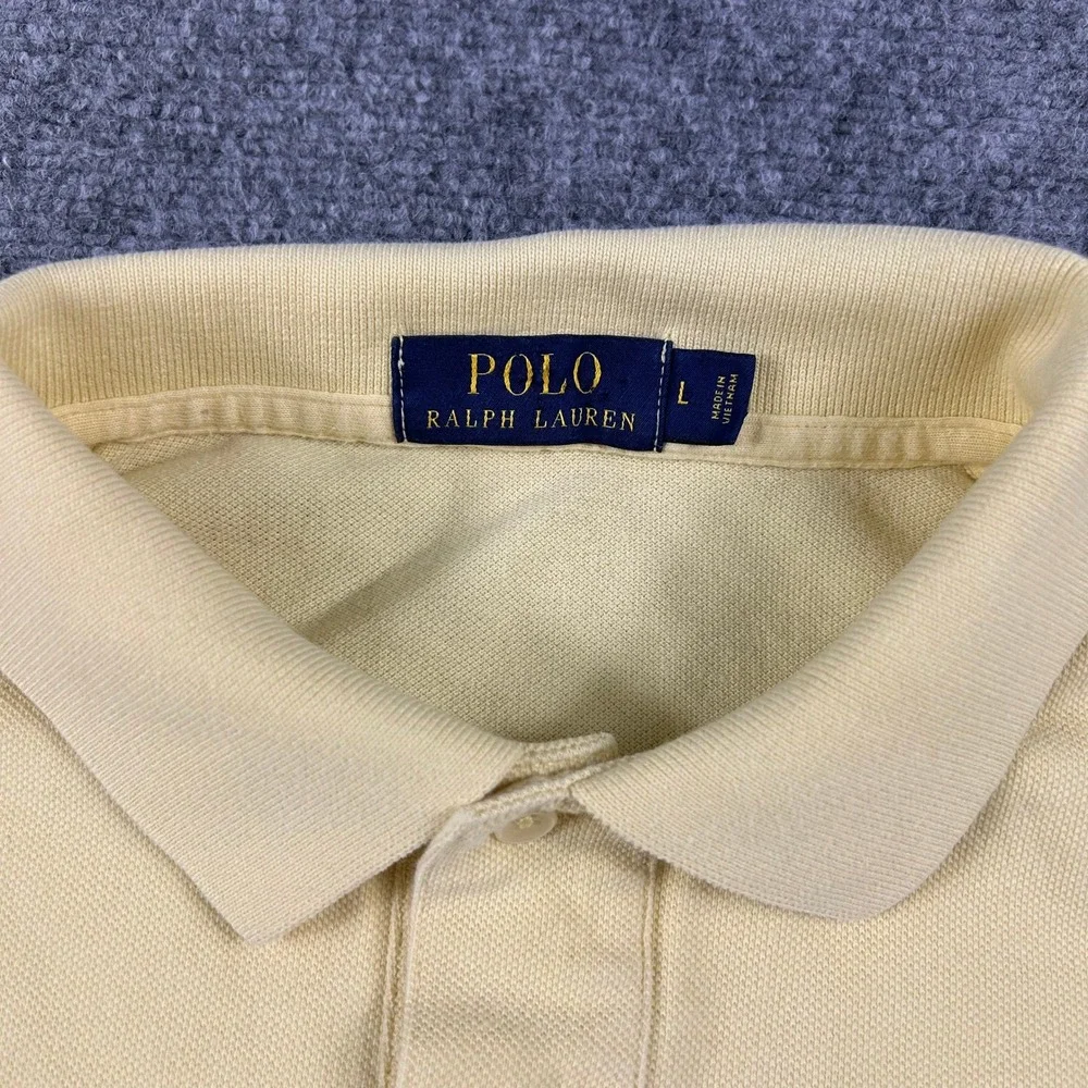 Polo Ralph Lauren Polo Shirts Mens L Multicolor Bundle Short Sleeve Cotton Pique